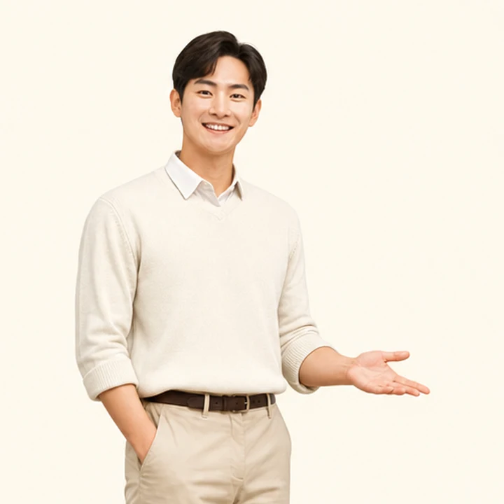 신용불량자 스타리아 장기렌트카 상담 신청을 안내하는 담당자